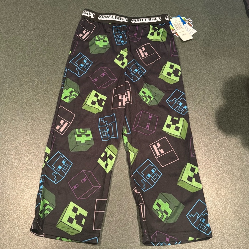 NWT Minecraft PJ bottoms